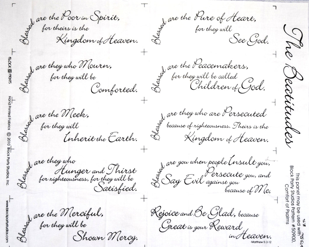 Beatitudes