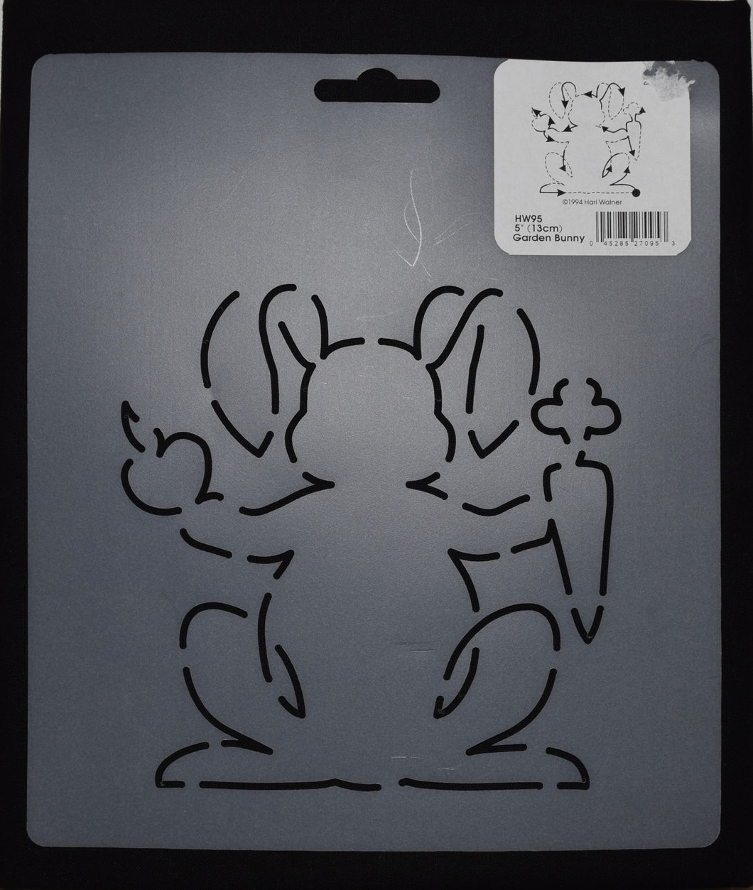 Garden Bunny Stencil